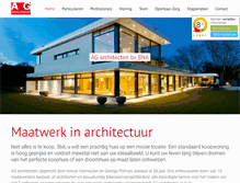 Tablet Screenshot of ag-architecten.nl